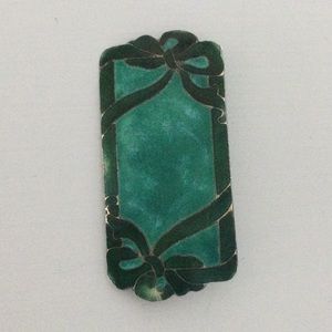 Antique Cloisonné Pin - Sterling
